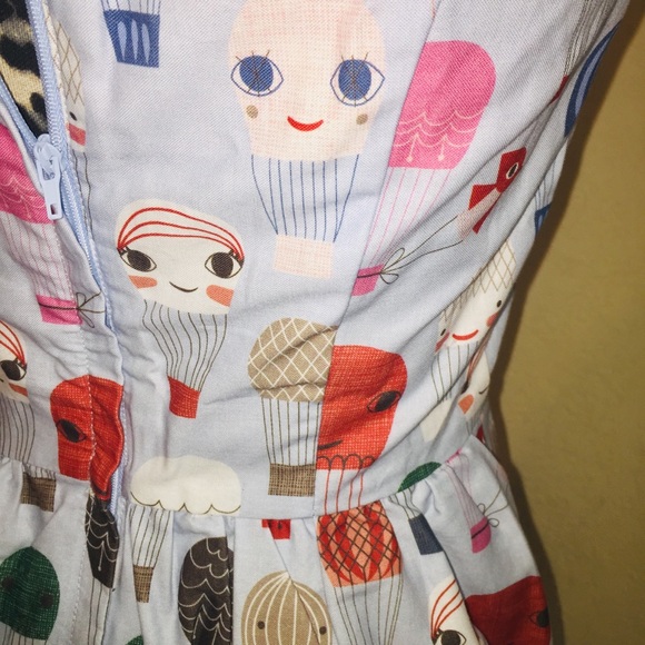 Sold Out 👋 🆕 ModCloth hot air ballon Dress pinup - Picture 11 of 16
